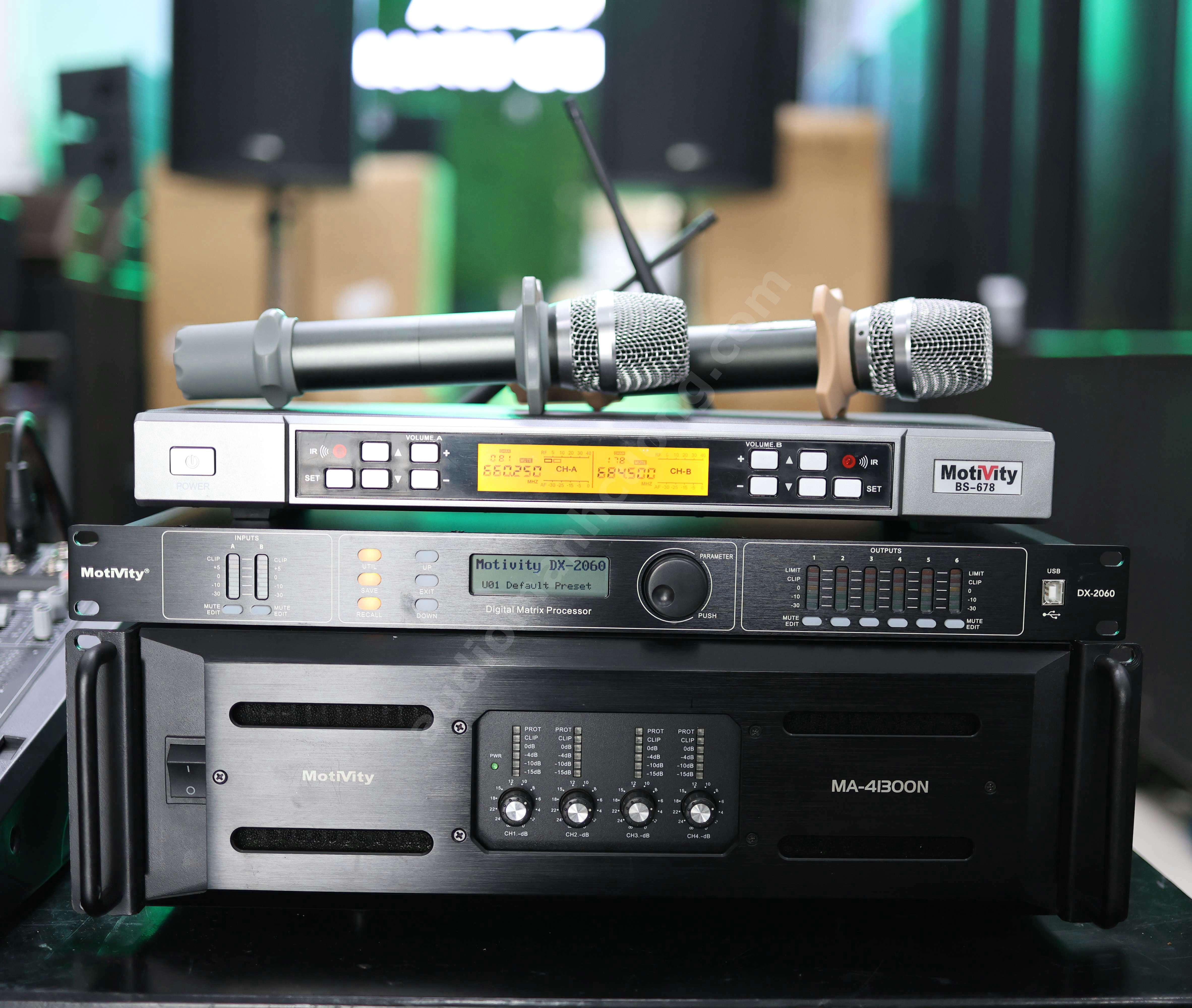 Dàn âm thanh Motivity đồng bộ – Loa NX25 vs Sub NX18B Sức mạnh sân khấu chuyên nghiệp 2