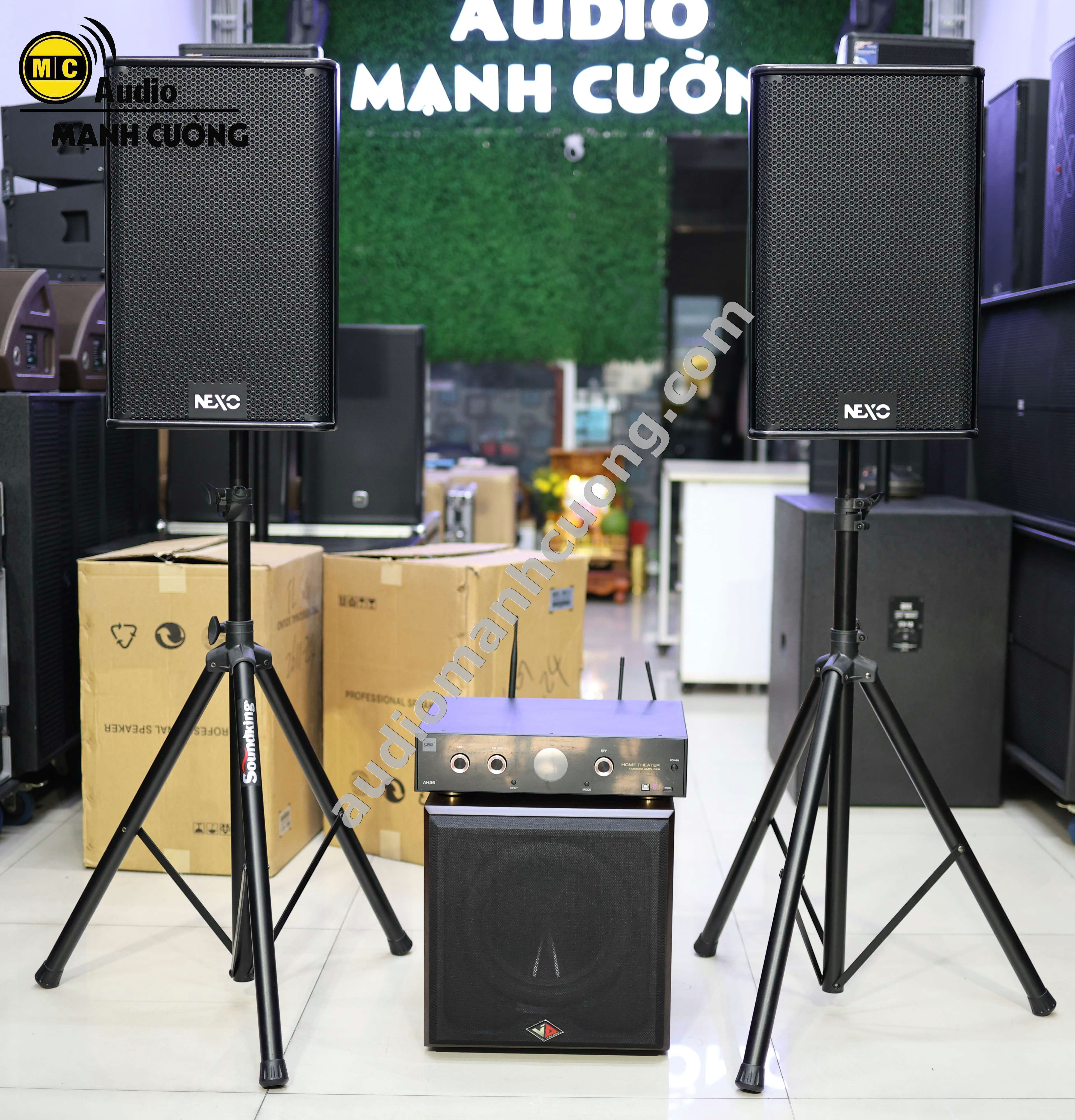 Dàn Âm Thanh Gia Đình - Karaoke Chuyên Nghiệp Gồm 3 Thiết Bị Chất Lượng Cao