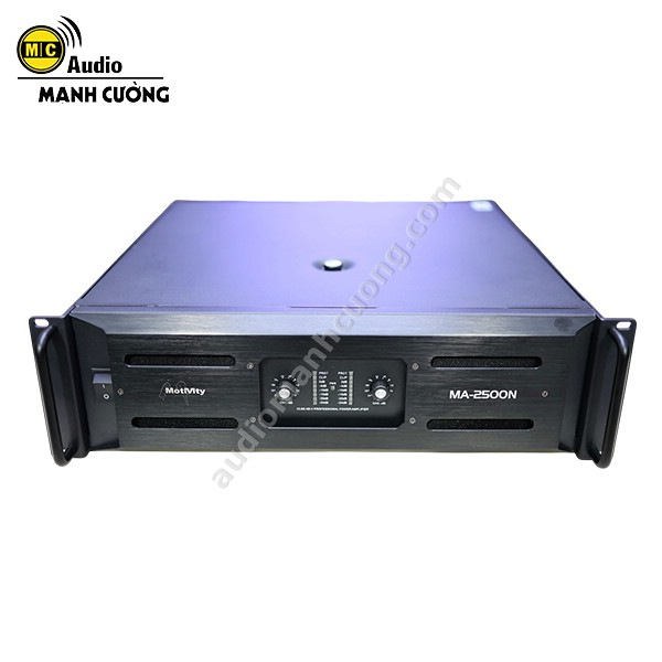 Cục Đẩy MotiVity MA2500N – Công Suất 2500W/kênh, Chuyên Trị Sub Coil Lớn, Sub Đôi