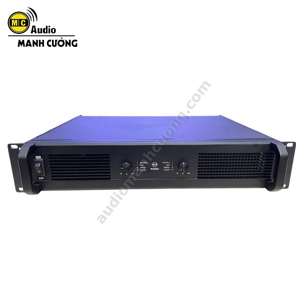 GLS RX650 – Cục Đẩy Công Suất 2 Kênh 650W/Kênh Cao Cấp | Âm Thanh Mạnh Mẽ, Sạch Sẽ, Ổn Định