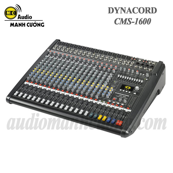 Mixer Dynacord CMS 1600 – Lựa Chọn Hàng Đầu Của Soundman Chuyên Nghiệp