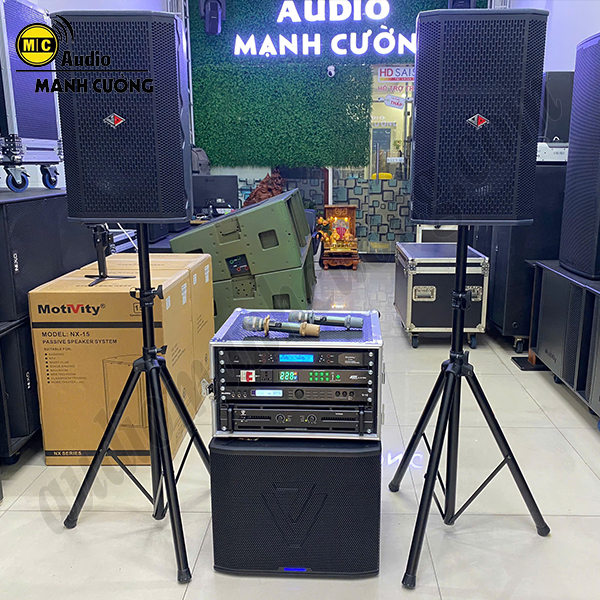 Dàn Âm Thanh JD PN12K + Sub KV15SUB Cực Hay