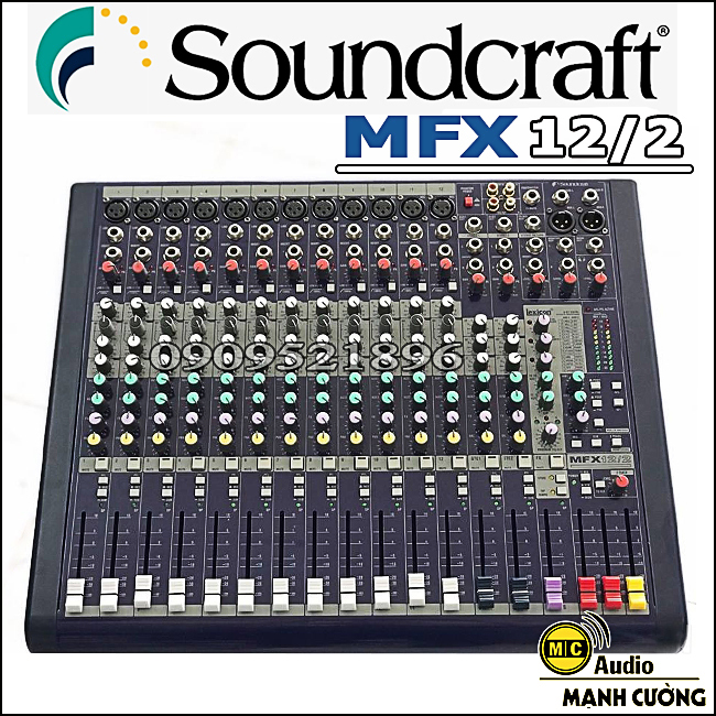 MIXER SOUNDCRAFT MFX12/2